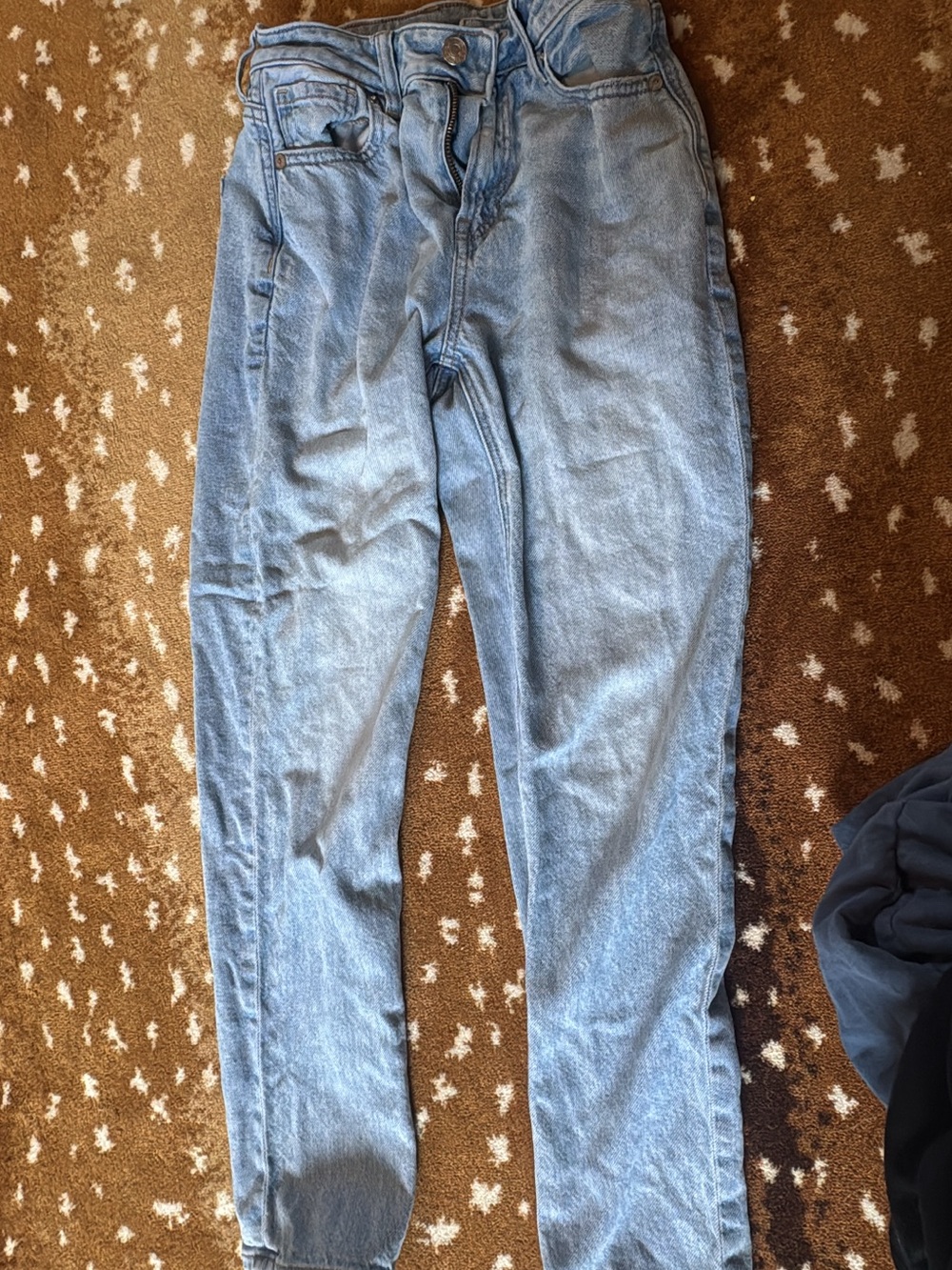 American Eagle Outfitters Light Blue High-Rise Jeans